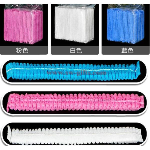 Disposable Hat Hotel One-Off Elastic Shower Bathing Cap Clear Hair Salon Waterproof Show Hats Bathroom Accessories
