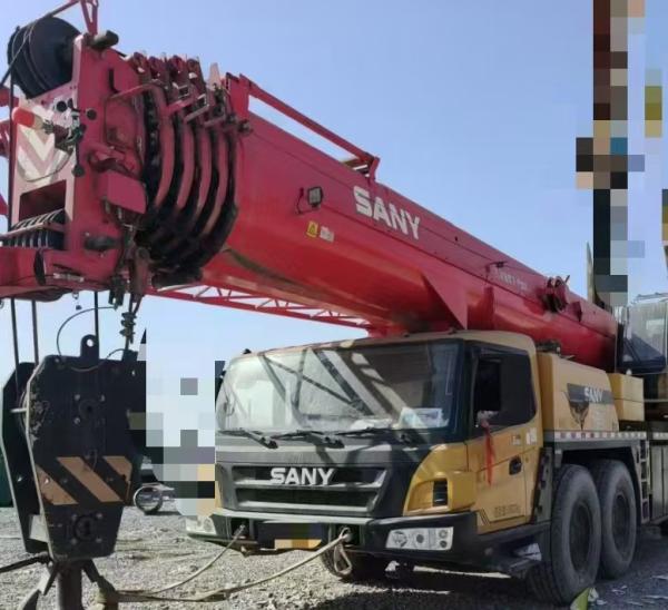 Sany 80 Tons Used Truck Crane STC800E6 2022 Heavy Lifting 80T Mobile Crane