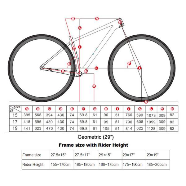 Скорость Groupset скорости 36 тарельчатого тормоза RETROSPEC 24 горного велосипеда 29er LEOPARDpro волокна углерода гидравлическая