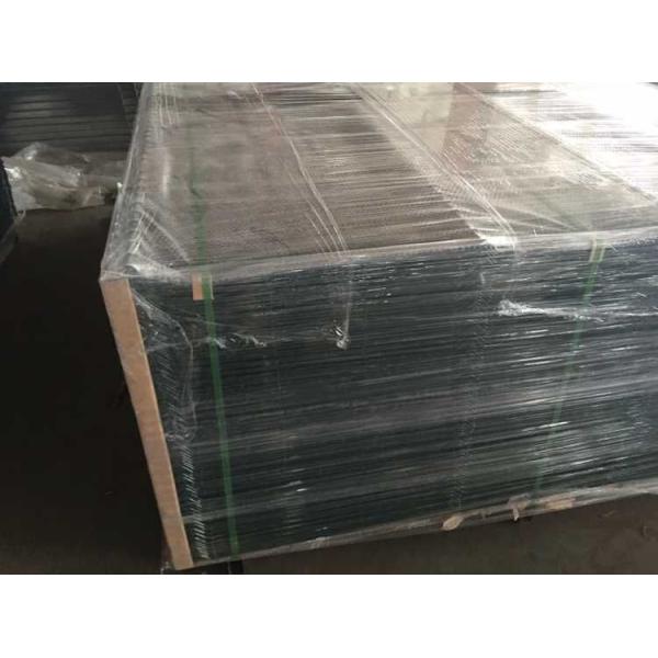 1.83m High V 3d Welded Wire Mesh Fencing Folded Galvanized Powder Coated Metal