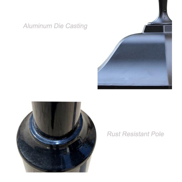 светов сада СИД 6М светов поляка современного/винтажного стиля 5М на открытом воздухе, на открытом воздухе декоративных