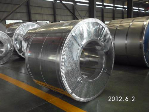 0.5mm Thickness Cold Rolled Steel Sheet , Galvalume Sheet Metal 508mm Or 610mm ID Coil