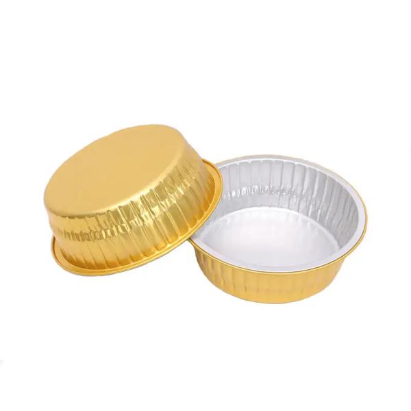 7 Inch Full-size Silver Food-grade BBQ Foil Container With Lid Ideal for Pizza Picnic