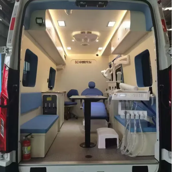 Mobile Dental Clinic Van Truck Barber Cart