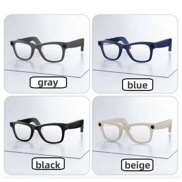 AI Translator BT Glasses Hands-Free Smart Glasses With Camera For Man Woman