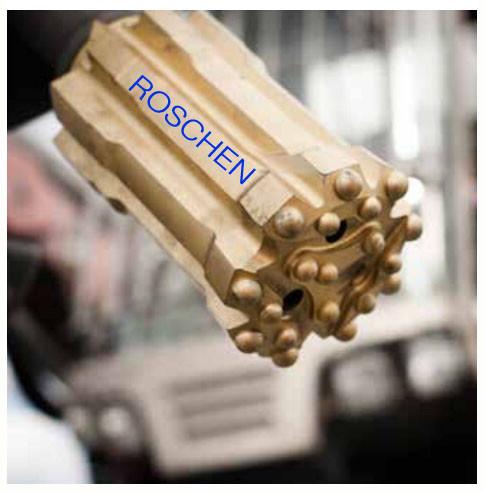 Rock Drilling T45 Thread Retrac Ballistic Drop Center Button Bits
