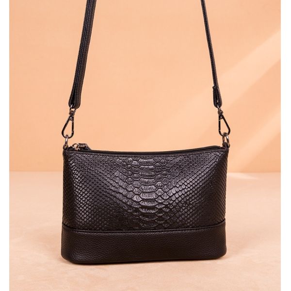 2025 New Women's Handbags Genuine PU Leather Small Square Camera Bag Top-Grain Lady's Shoulder Versatile Crossbody Bags
