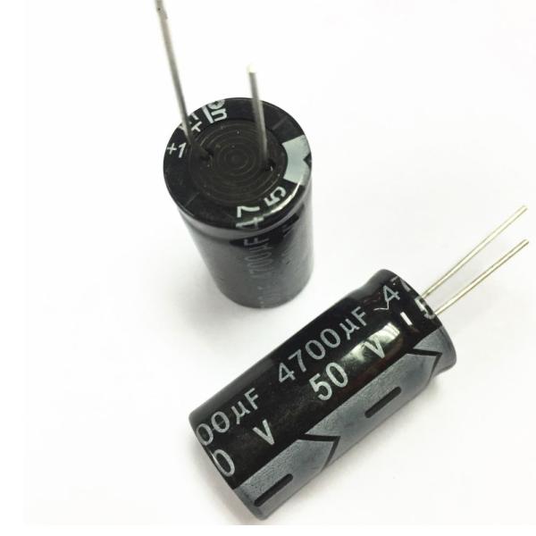 4700uF 50V Radial Electrolytic Capacitor 2000hrs Load Life 7.5mm Pitch