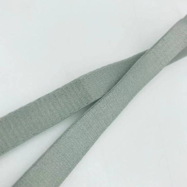 Wholesale high quality stain shiny bra elastic strap bias tape webbing elastic band for bra