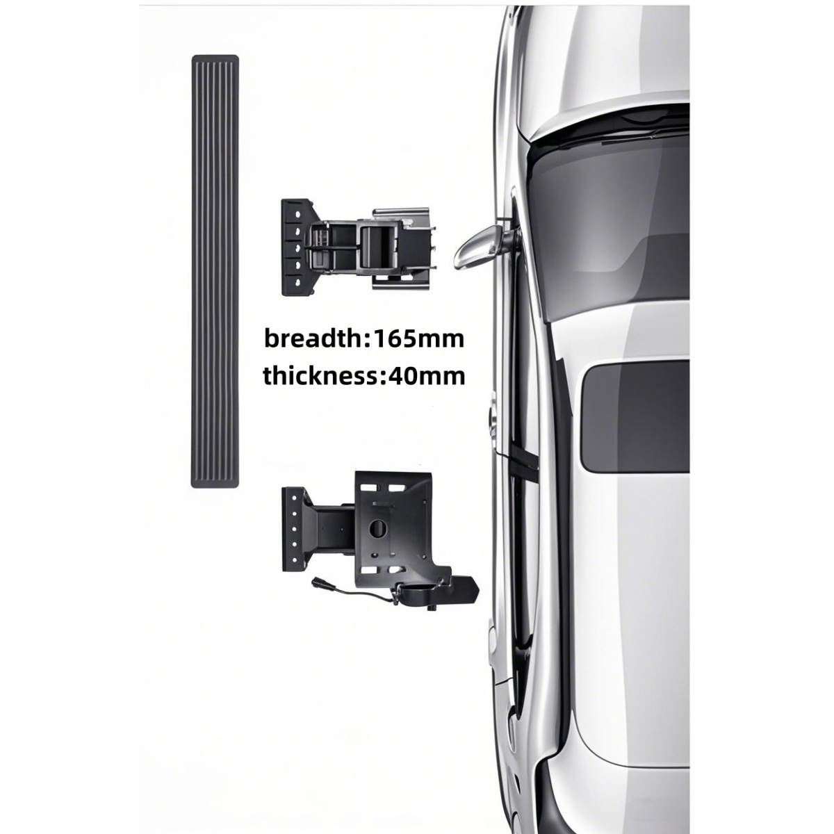 For Electric Side Steps Retractable Running Board Power Foot Pedals Powersteps Exterior Accessories for Lixiang L6 L7 L8 L9