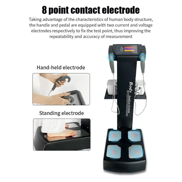 25 Items Bio Electrical Fitness Testing AI BMI Digital Printer Body Composition Analyzer Machine