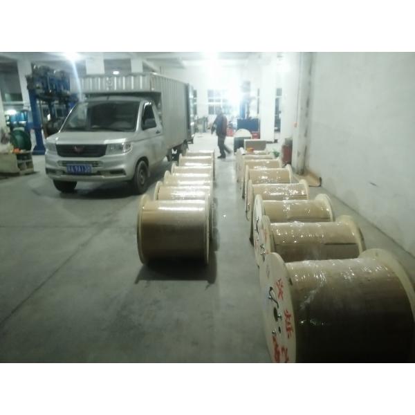 Gyfty trenzó 12 el cable de fribra óptica al aire libre de la base G652D SM FRP