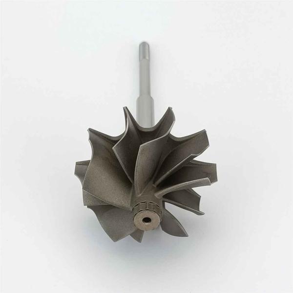 MS-TECH Turbo TD04HLR Upgrade Turbine wheel shaft  Ind 52mm Exd 45.65mm Blades 5+5