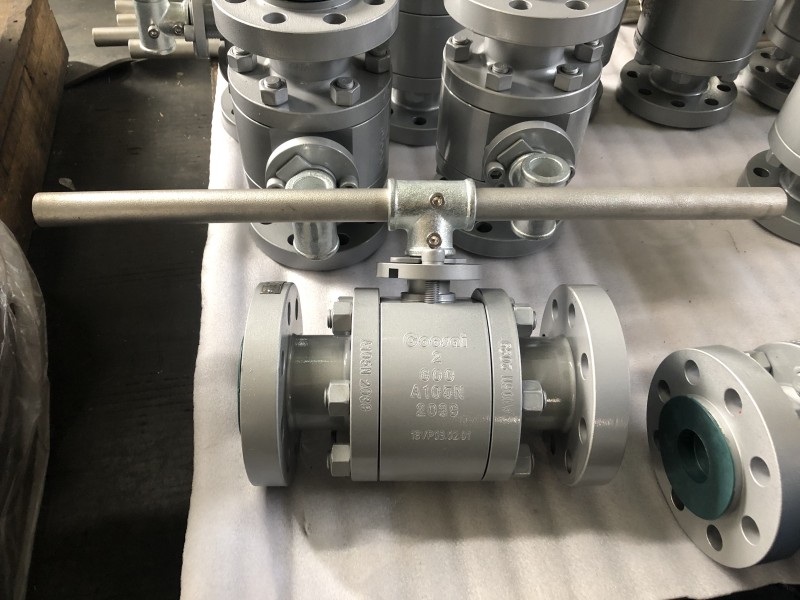 Фланцевый BS6755 300lb двухкомпонентный шаровой клапан