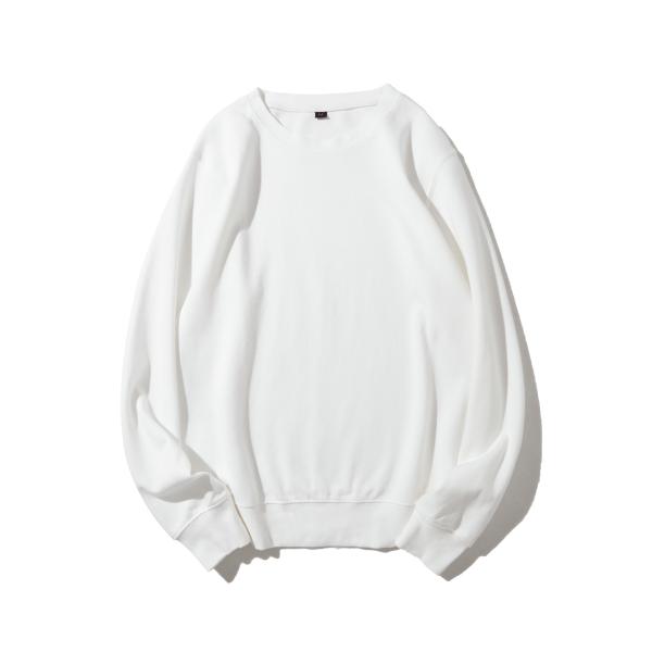 XMAMLON 320G Men's Polyester / Cotton Sweatshirt for Men Collarless Crewneck hoddies