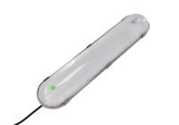 Le fFixture léger serré 4ft de vapeur verte de la couleur claire LED a mené la lumière linéaire à l'épreuve tri de tunnel