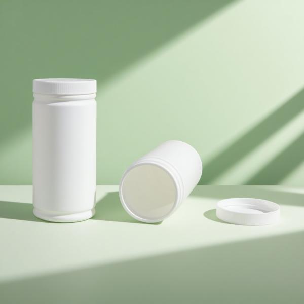 Plastic Jars Cans Container HDPE Plastic Bottles for Health Care Products Candies With Vitamin C Pet Food