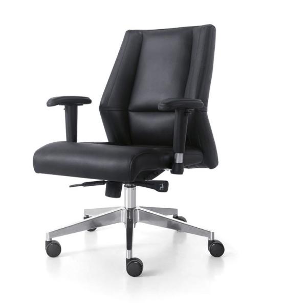 Customized Swivel Leatherette Executive Chair For Office