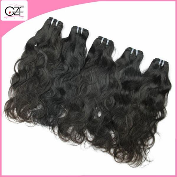 Hot Selling Virgin Indian Remy Wavy Hair Natural Wave Top Grade Indian Virgin Hair Bundle