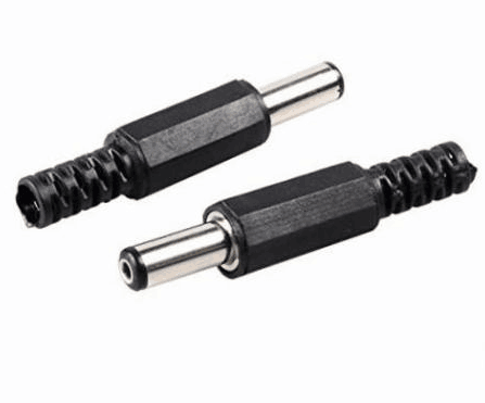 Male Terminals DC Connector 5.5x2.1mm Solder Adapter for Type DC Power Plug Jack