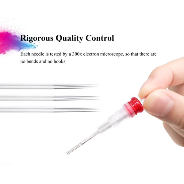 20pcs Disposable Tattoo Needles 7RL Stainless Steel Cartridges