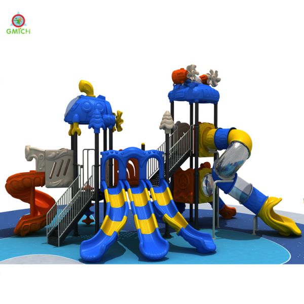 Customized Design Outdoor Slide Set Kids Play Items Easy Installation