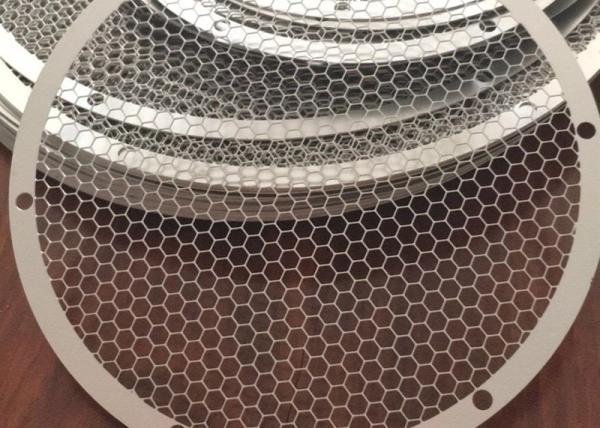 Aluminum Brass Alloy Photo Etching Mesh Round Air Filter Mesh HIgh Precision