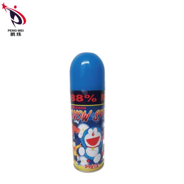 250ml Festival Artificial Snow Spray For Trees Tinplate Material