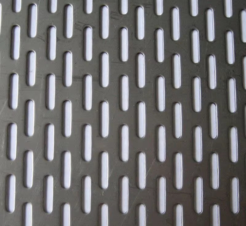 Durable Galvanized Steel Perforated Metal Mesh 1000×2000mm with 10mm Holes for Fencing and Machine Protection