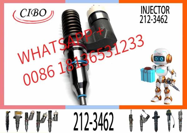 A máquina escavadora Accessories Diesel Motor do injetor de combustível do motor diesel parte 2123462 212-3462 para  345B 345B L c de