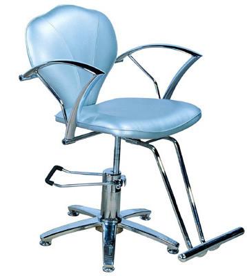 Lady'S Hydraulic Beauty Shop Chairs Big T - Bar Footrest For Comfortable Siting