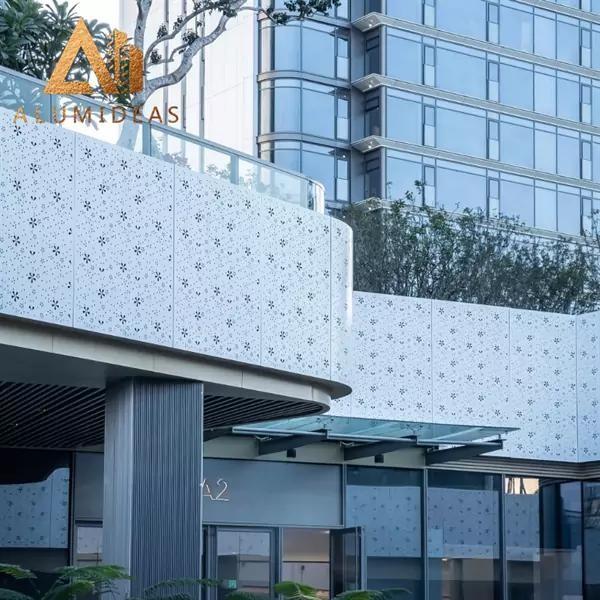 Custom Wholesale Aluminum Metal Sheet Wall Cladding For Building