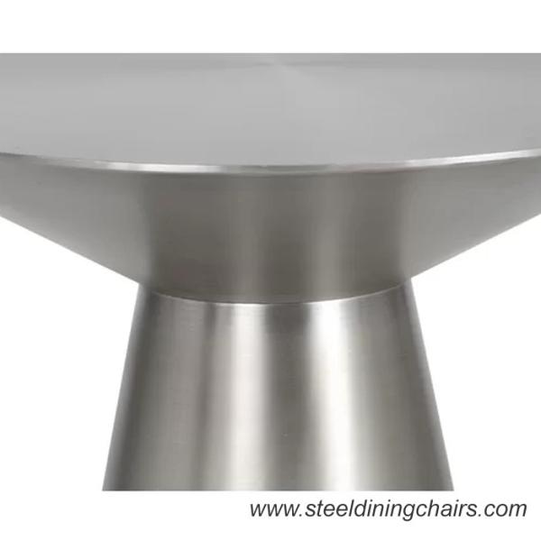 ss Veneer Top Golden Metal Coffee Side Tables In Club Hotel Office
