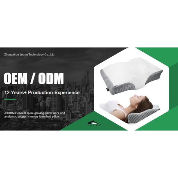 Cervical Spine Graving Pillow for Neck and Analgesic Support Memory Foam Bed Pillow