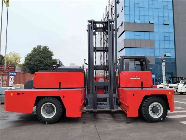 Roll & Reel Handling Heavy Duty 12 Ton Diesel Side Loader Forklift For Sale