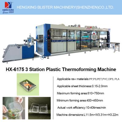 Automatic Air Pressure Thermoforming Machine for Premium Plastic Food Trays & Clamshell Box Manufacturing