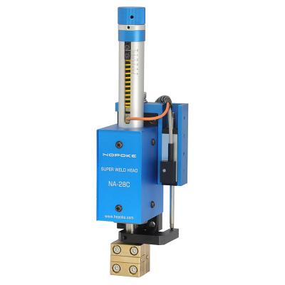 Tête de soudage à force moyenne 49N - 785N Électrodes de pinceau opposées Tête de soudage laser