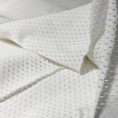 Breathable Moisture Wicking Mesh Fabric Lightweight For Sportswear Clothes