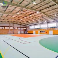 Bâtiments préfabriqués en acier léger moderne Stade Salle d'exposition sportive