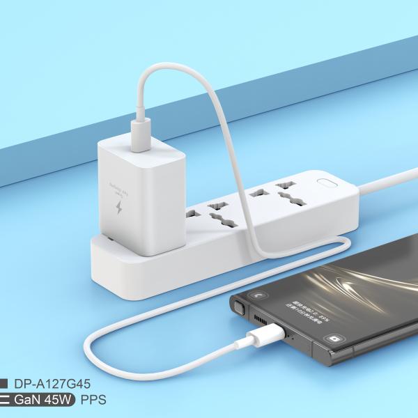 Mould Privado 45W GaN Carregador de Parede USB-C Para MacBook Pro/Air IPad Pro Galaxy S23