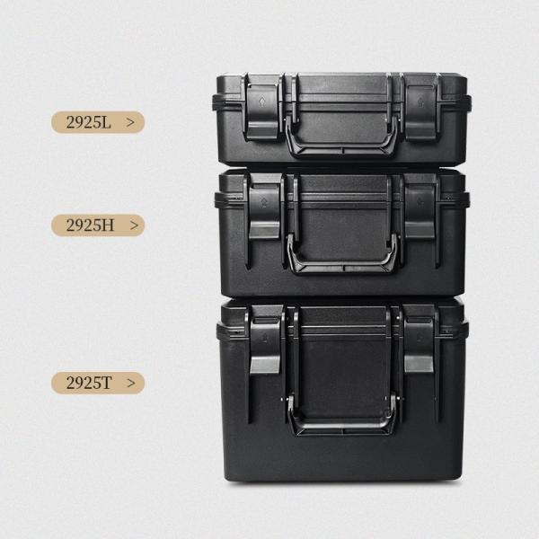 耐衝撃フォーム付きのカスタマイズ可能な硬質プラスチックツールケース