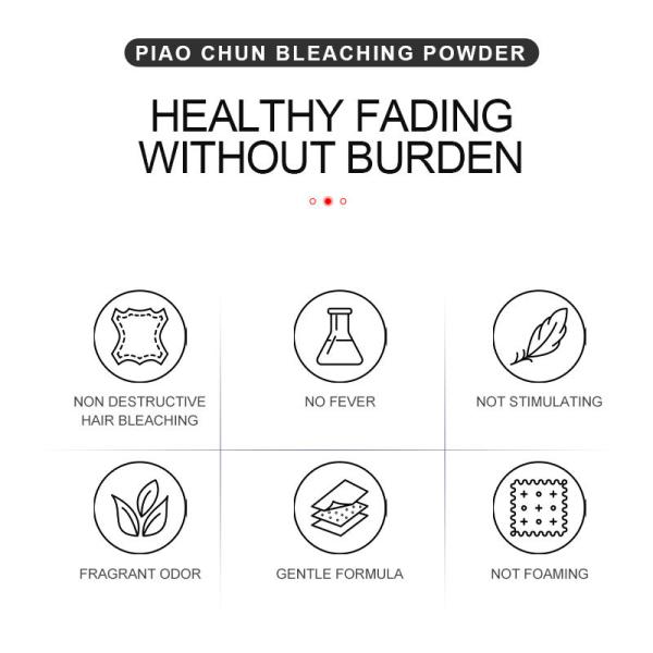 Achieve Deep Bleaching Effect without Damaging Hair Professional Hair Bleaching Powder