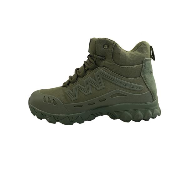 Botas de combate del ejército con rendimiento militar estilo personalizado y material de suela de goma zapatos de exterior