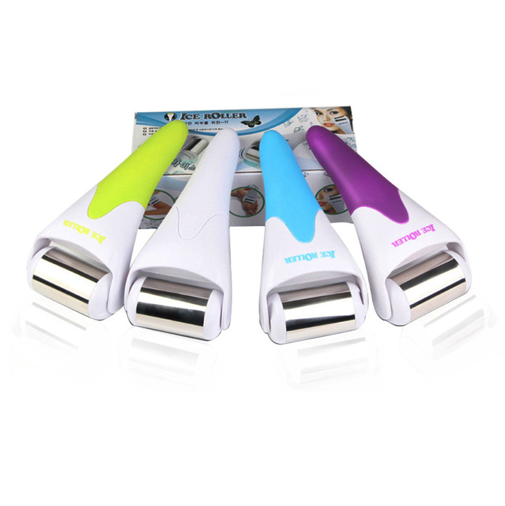 Derma Roller Ice Roller Facial Massager with PE Material and Derma Rolling System