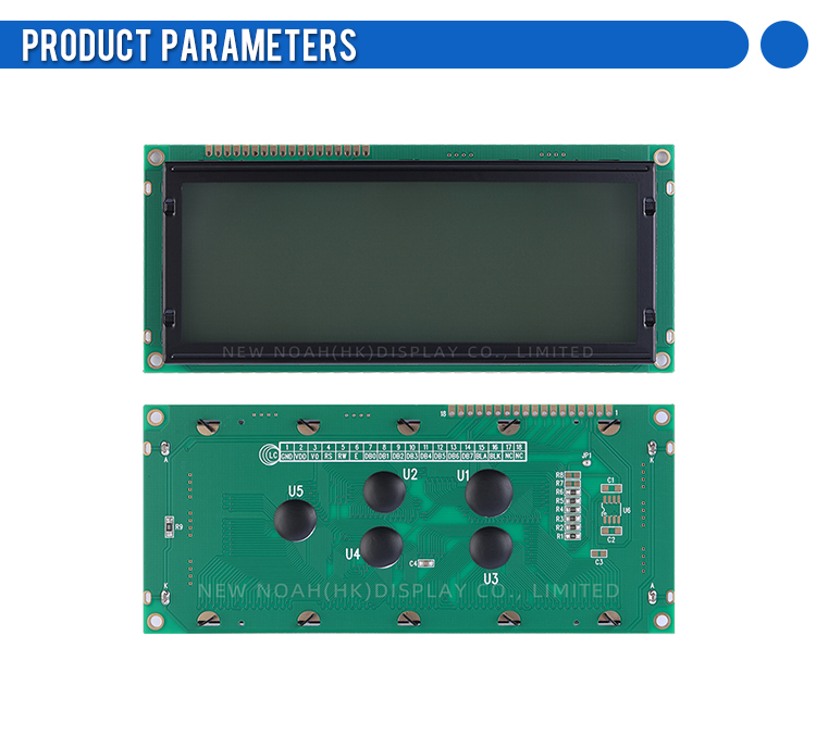 Persian Gray Film 2004C-3 Large Character LCD Module Character Module COB Module