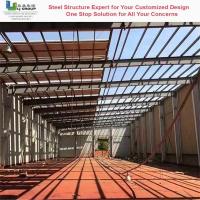 Un arrêt pour le bâtiment industriel en acier porte coulissante fenêtre en aluminium Q235 Q355