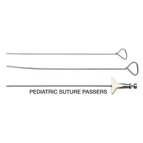 Precision Laparoscopic Suture Passer Advanced Port Site Fascial Closure Forceps