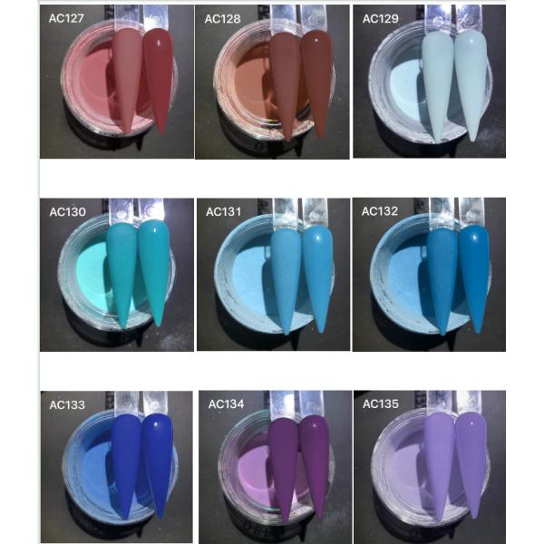 10g 30g 50g Capacity SAGALAGA Glitter Acrylic Powder No Lamp Needed for Professional Results