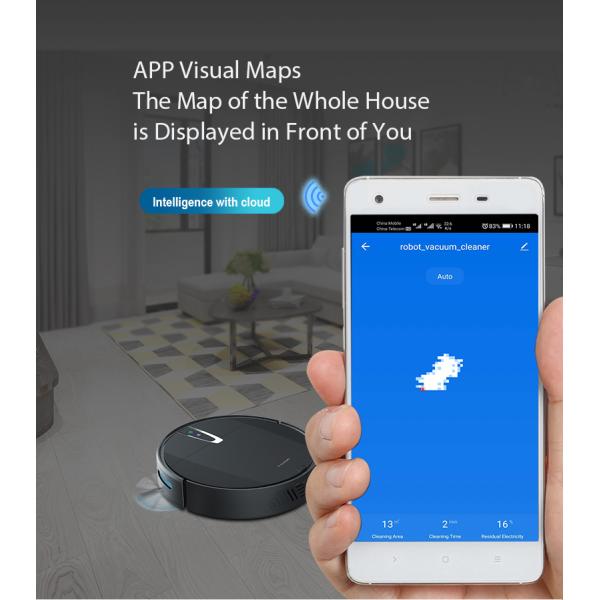 2020 V3S Pro Tuya APP and Remote Control Make Map Smart Self Cleaning Robot Cleaner