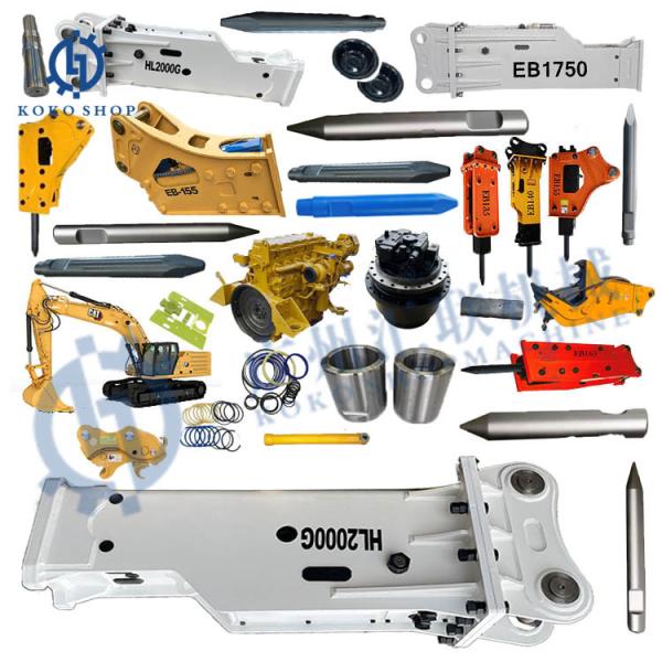 Pièce de rechange pour excavateur Kit de scellé de la tête avant Casse-marteau hydraulique pour KM100 KM200 KXB300 KXB400 KXB450 KXB500 KXB600 KM100 KM150